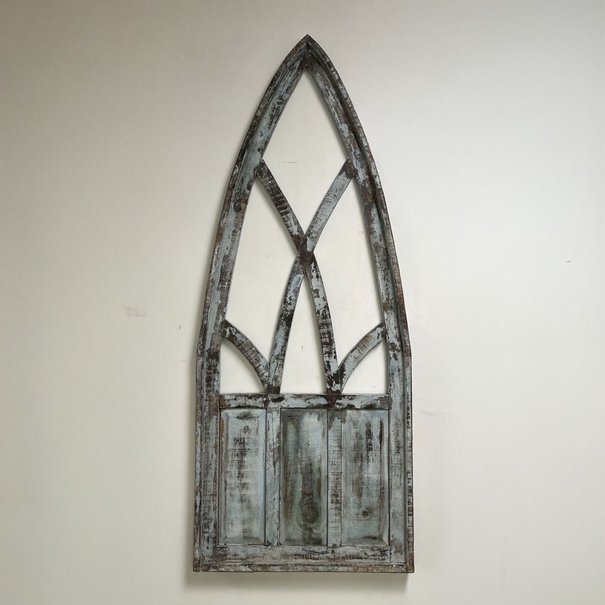 XL Cathedral Wood Window